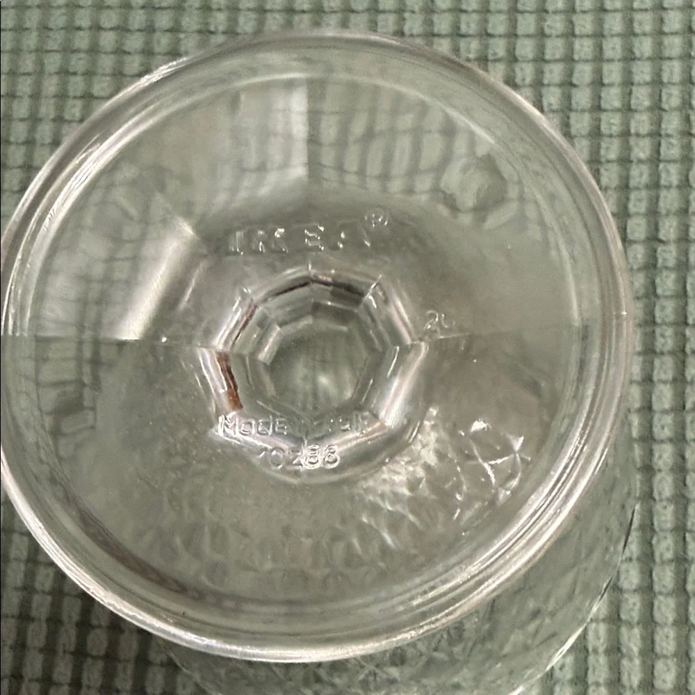 IKEA Clear Glass Serving Bowl